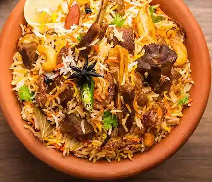 Beef Handi Aloo Biryani 1-6
