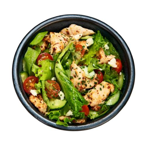Fresh Healthy Salad in a Bowl