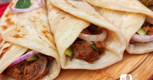 Beef Bihari Boti Paratha Wrap