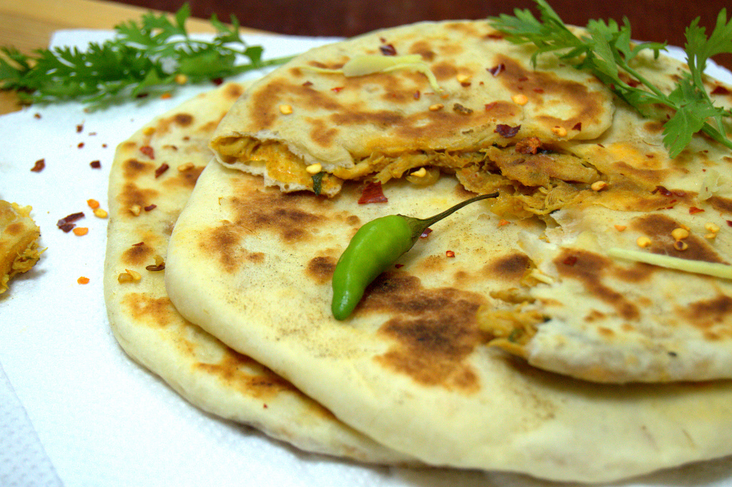Chicken Keema Naan