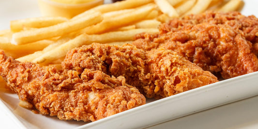 Chicken Tenders ( 3 Pcs ) With Fries