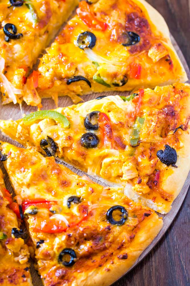 Chicken & Veggie Pizza (Large 14")