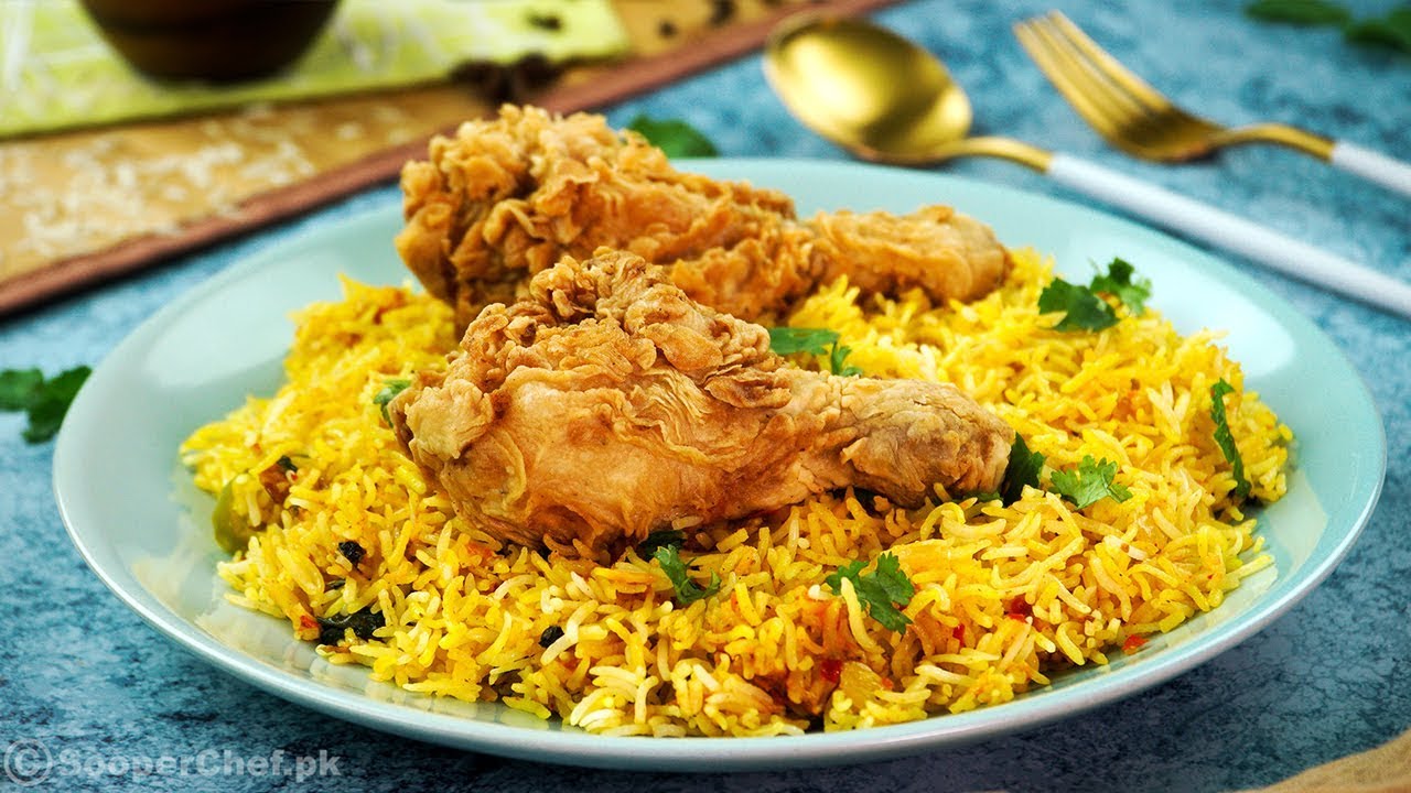 Fried Chicken Biryani