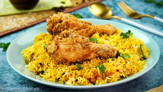 Fried Chicken Biryani